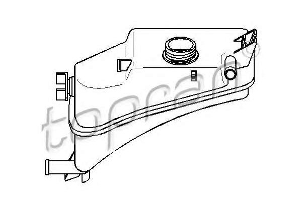 Бачок розширювальний Peugeot Partner, Citroen Berlingo, Xsara Picasso 1.9 d, 1.6, 2.0 hdi, 132323*